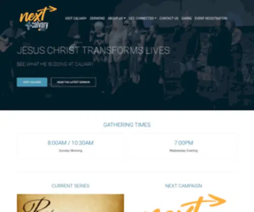 Calvarybaptistky.org(Calvary Baptist Church) Screenshot