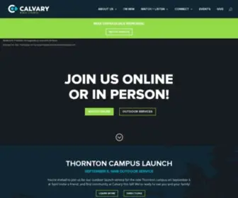 Calvarybible.com(Calvary Bible Church) Screenshot