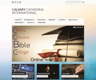 Calvarycathedral.org(Calvary Cathedral International) Screenshot