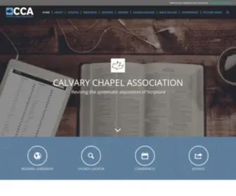 Calvarycca.org(Calvary Chapel Association) Screenshot