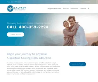 Calvarycenter.com(Calvary Addiction Recovery Center) Screenshot