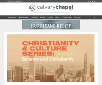 Calvarychapel.com(Calvary Chapel) Screenshot