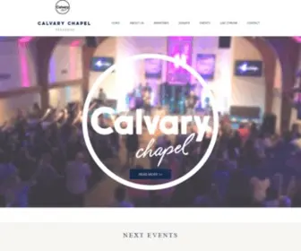Calvarychapelag.com(Calvary Chapel Church Pasadena) Screenshot