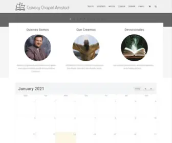 Calvarychapelamistad.org(Calvary Chapel Amistad) Screenshot