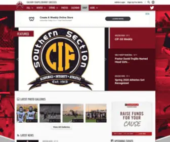 Calvarychapelathletics.com(Calvary Chapel/Downey) Screenshot