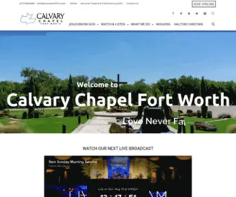 Calvarychapelftw.org(Calvary Chapel Fort Worth) Screenshot