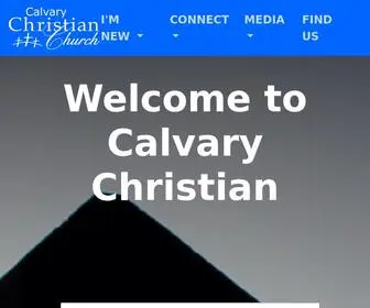 Calvarychristianchurch.com(CCC) Screenshot