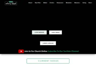 Calvarygs.org(Simply Teaching the Bible Simply Calvary Chapel Golden Springs) Screenshot