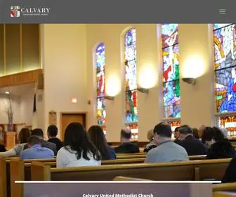 Calvarymethodist.org(Calvary United Methodist Church) Screenshot