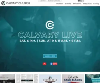 Calvarynaperville.org(Christian Church in Naperville) Screenshot