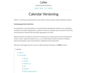 Calver.org(Hatnote Recent Changes Map) Screenshot