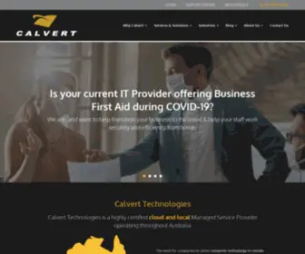Calvert.net.au(Computer Support) Screenshot