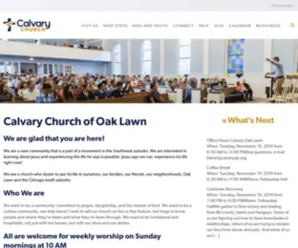 Calvincrchurch.org(Home of Calvin Christian Reformed Church) Screenshot