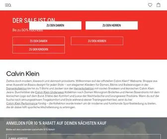 Calvinklein.ch(Sale) Screenshot