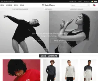 Calvinkleinirelandsale.com(Calvin Klein Outlet Ireland) Screenshot