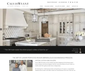 Calviswyant.com(Calvis Wyant) Screenshot