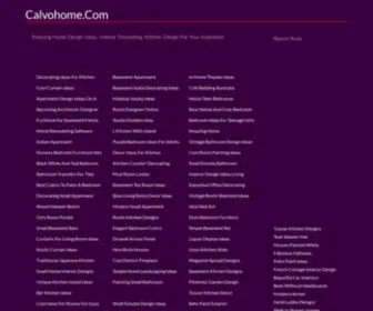 Calvohome.com(Magento Commerce) Screenshot