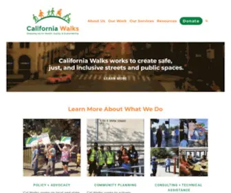 Calwalks.org(California Walks) Screenshot