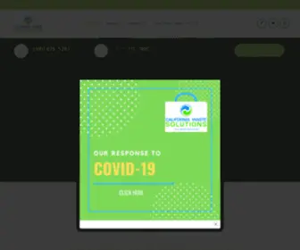 Calwaste.com(Zero Waste Specialists) Screenshot