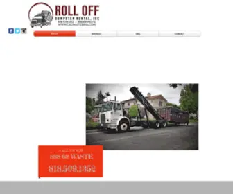 Calwastebins.net(DUMPSTER RENTAL) Screenshot