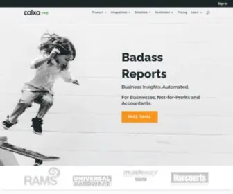 CalXa.com(Business Insights) Screenshot