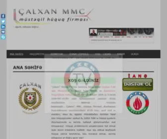 CalXanhuquq.com(`Çalxan MMC` HÜQUQ FİRMASI) Screenshot