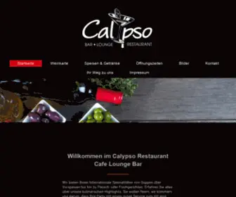 Calypso-Waldshut.de(Café) Screenshot