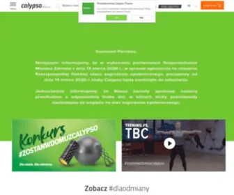 Calypso.com.pl(Witamy na stronie Calypso Fitness Club) Screenshot