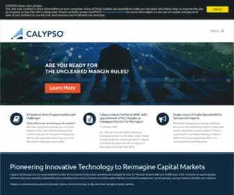 Calypso.com(Pioneering Innovative Technology to Reimagine Capital Markets) Screenshot