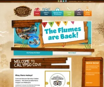 Calypsocovewaterpark.org.uk(Calypso Cove Waterpark UK) Screenshot