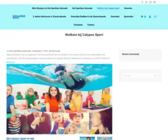 Calypsosport.nl(Welkom bij Calypso Sport) Screenshot