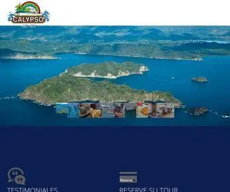 Calypsotours.com(Calypso tours Costa Rica) Screenshot