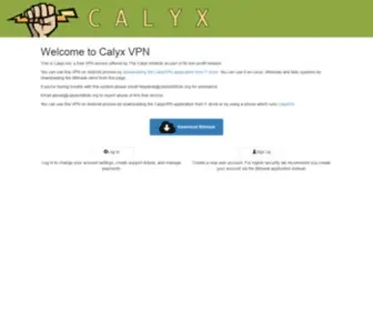 Calyx.net(LEAP Web) Screenshot