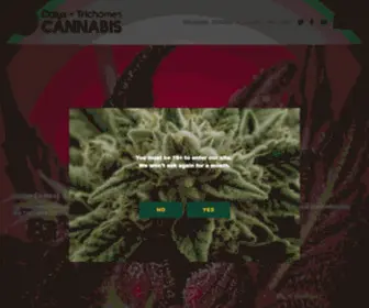 Calyxandtrichomes.com(Calyx + Trichomes) Screenshot