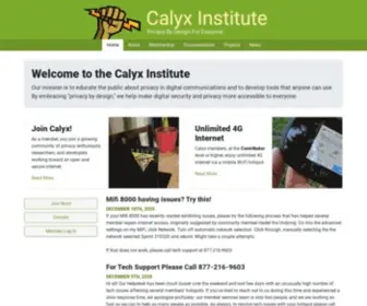 Calyxinstitute.org(Apache2 Debian Default Page) Screenshot