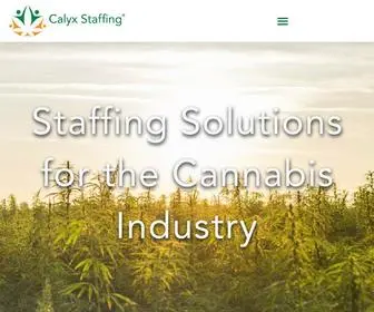 Calyxstaffing.com(Calyx Staffing) Screenshot