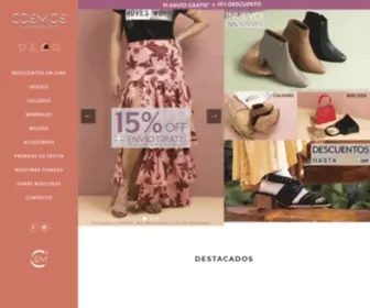 Calzadocosmos.com(Calzado Cosmos) Screenshot