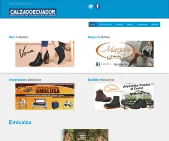 Calzadoecuador.com(Calzado Ecuador) Screenshot