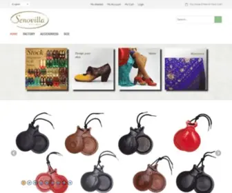 Calzadosenovilla.com(Calzados Senovilla) Screenshot