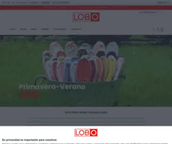 Calzadoslobo.com(LOBO) Screenshot