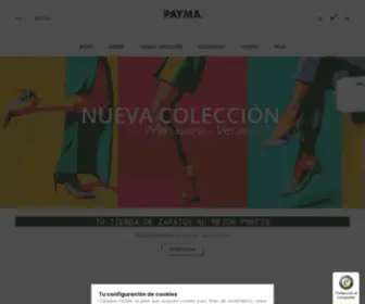 Calzadospayma.com(Calzados PAYMA) Screenshot