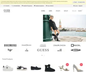 Calzatureshoponline.com(Negozio di scarpe Guidi) Screenshot