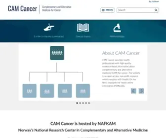 Cam-Cancer.org(Cam Cancer) Screenshot