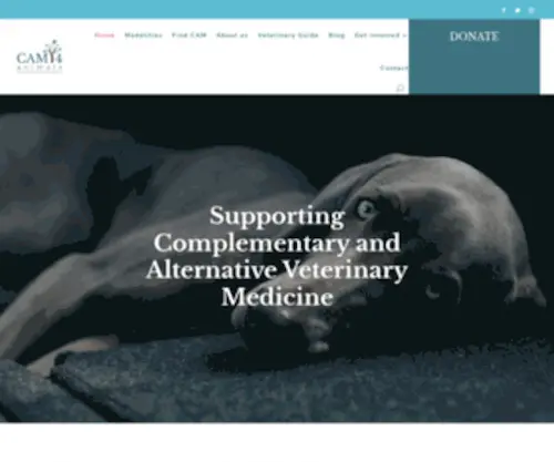 Cam4Animals.co.uk(Complementary & Alternative Veterinary Medicine) Screenshot