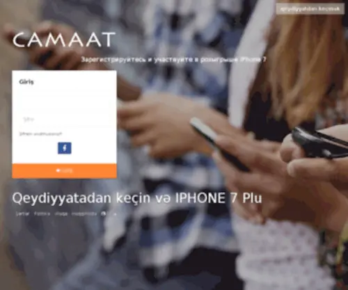 Camaat.az(Camaat) Screenshot