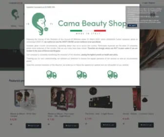 Camabeautyshop.com(Cama Beauty Shop) Screenshot