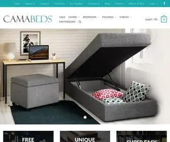 Camabeds.com(Buy light weight or double camp beds online from Camabeds.in For further inquiry on sale call us at) Screenshot