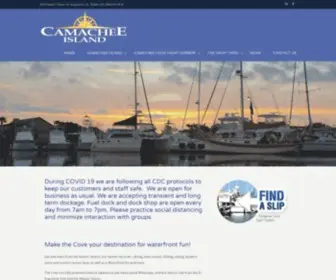 Camacheeisland.com(Camachee Island) Screenshot