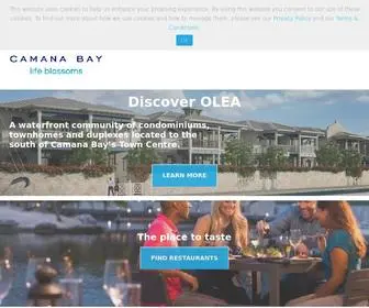 Camanabay.com(Cayman Shores Development Ltd) Screenshot