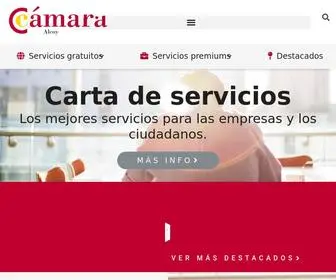 Camaraalcoy.net(Cámara de Comercio Alcoy) Screenshot